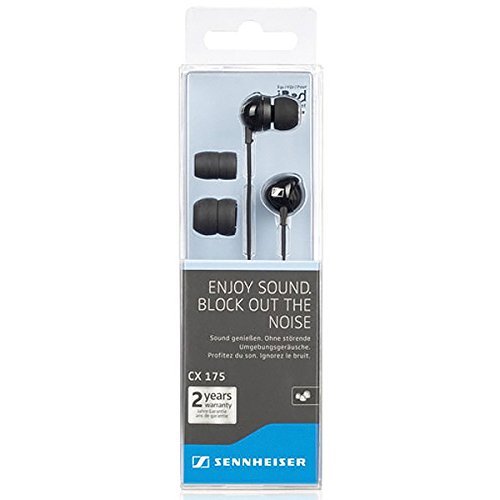 Sennheiser Cx 175 Street Line Headphones (Black)