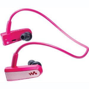 Sony Headphone-Style Walkman MP3 Player (Pink)