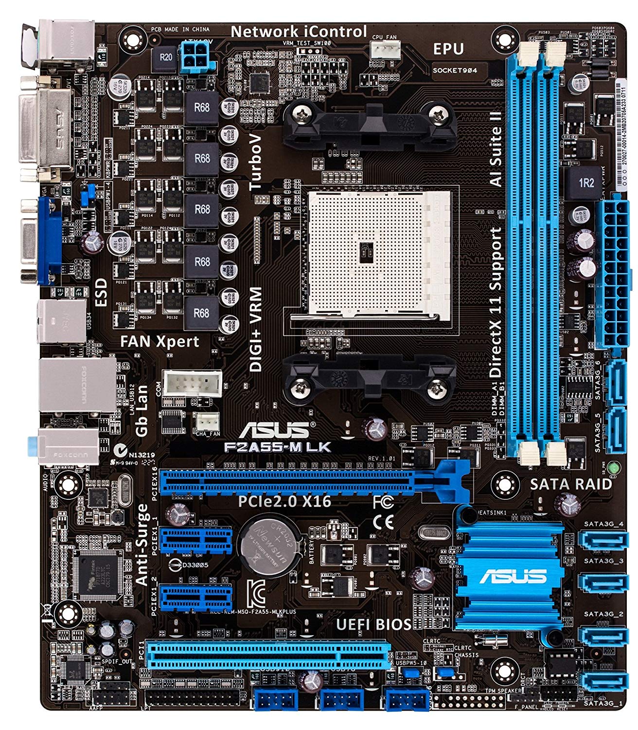 ASUS F2A55-M LK DDR3 2400 Motherboards